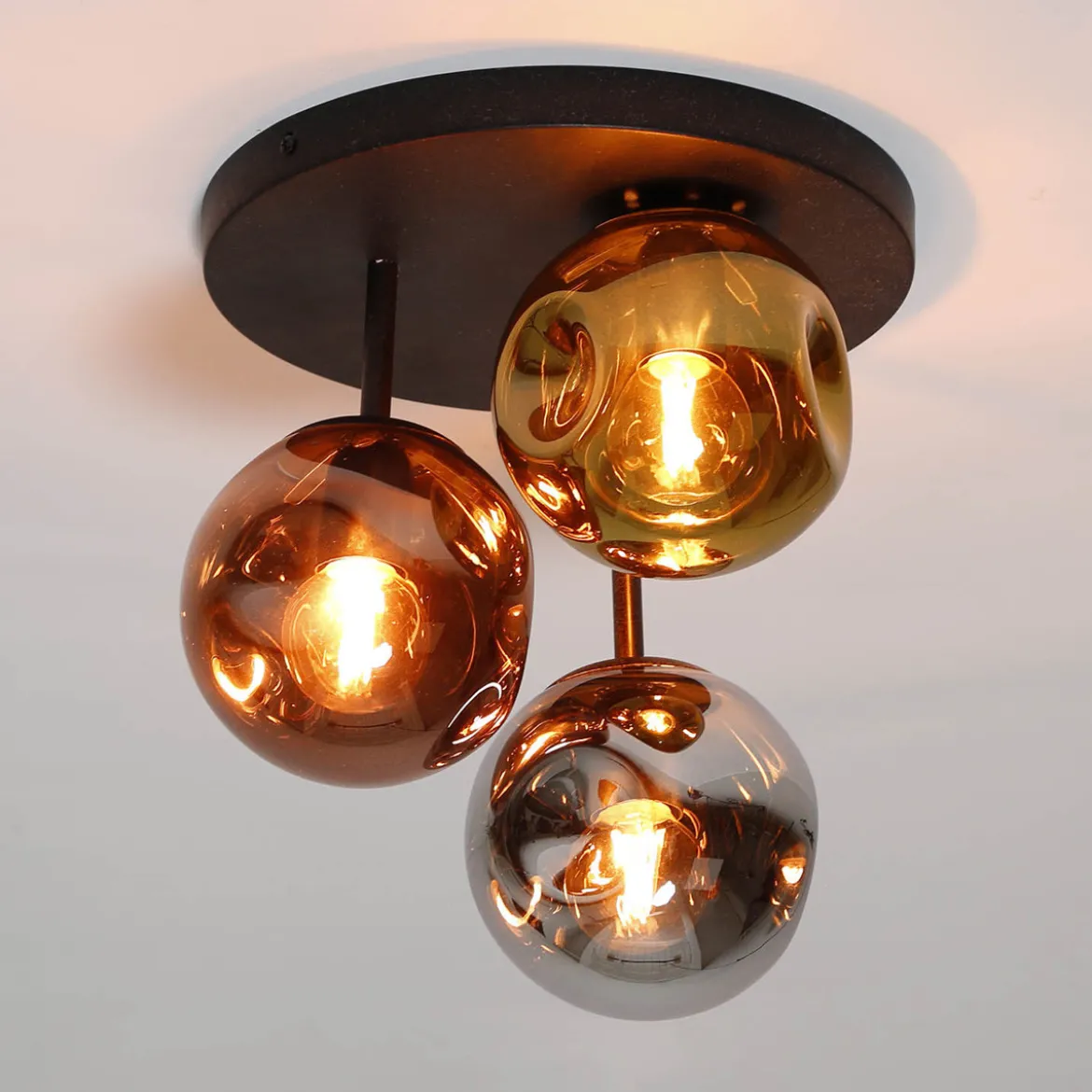 Plafondlamp met glasbollen - Santa Stellar