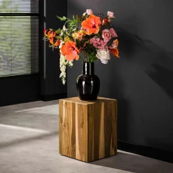 Plantenzuil teak hout - Giani Bole Teak