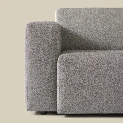Rechte buitenbank met hocker all-weather - Bodio Fendi