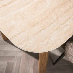 Rechthoekige eettafel met ronde hoeken - Giani Romano