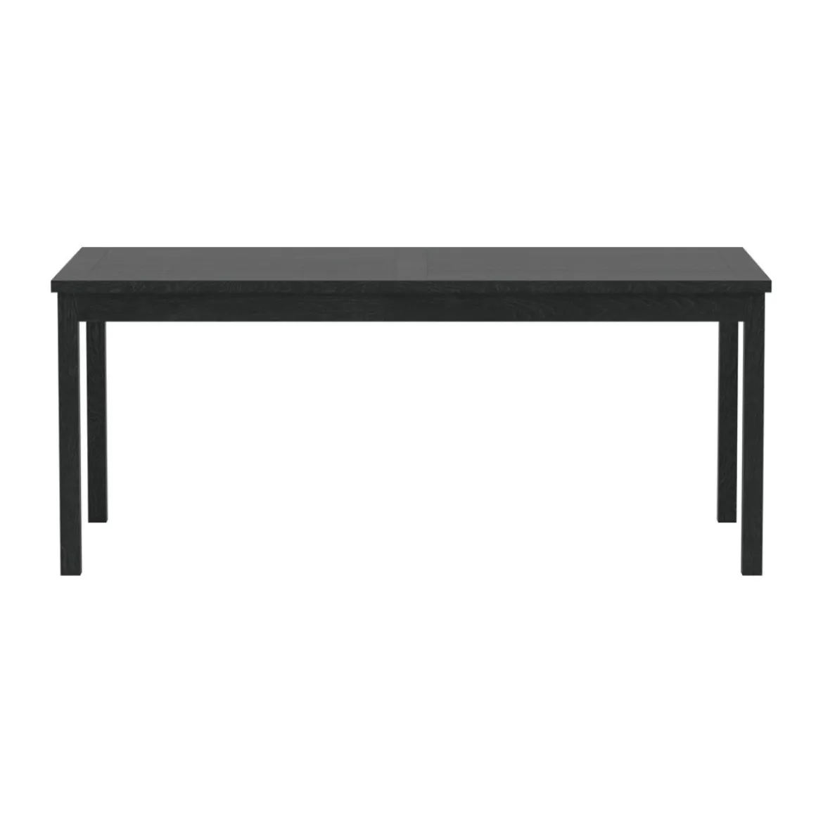 Rechthoekige eettafel zwart teak - Lavis Kenya