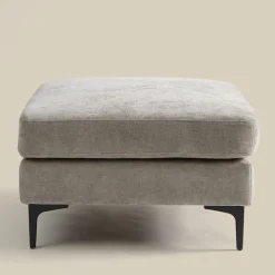 Rechthoekige hocker stof - Bodio Milton