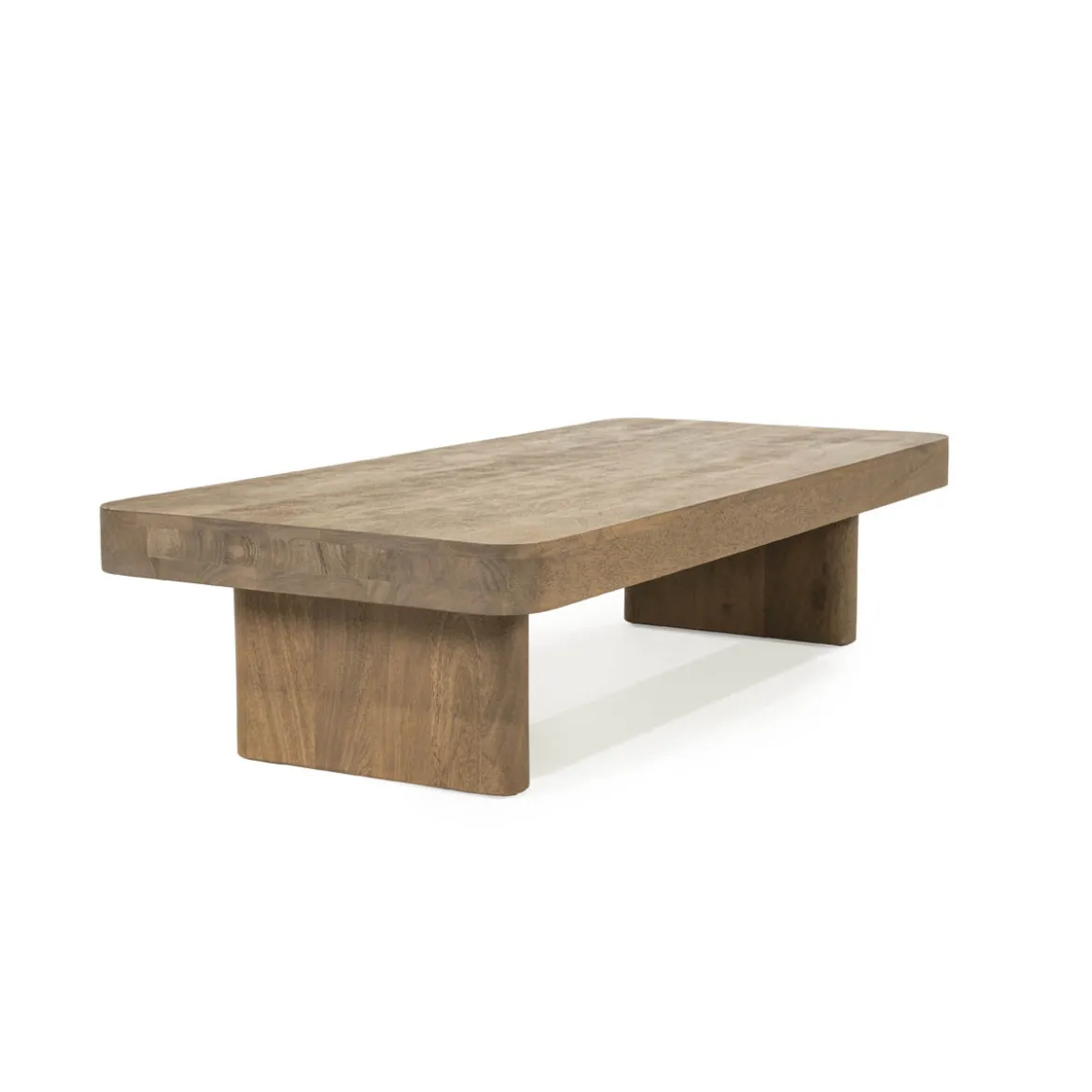 Rechthoekige salontafel mangohout - Eleonora Edward