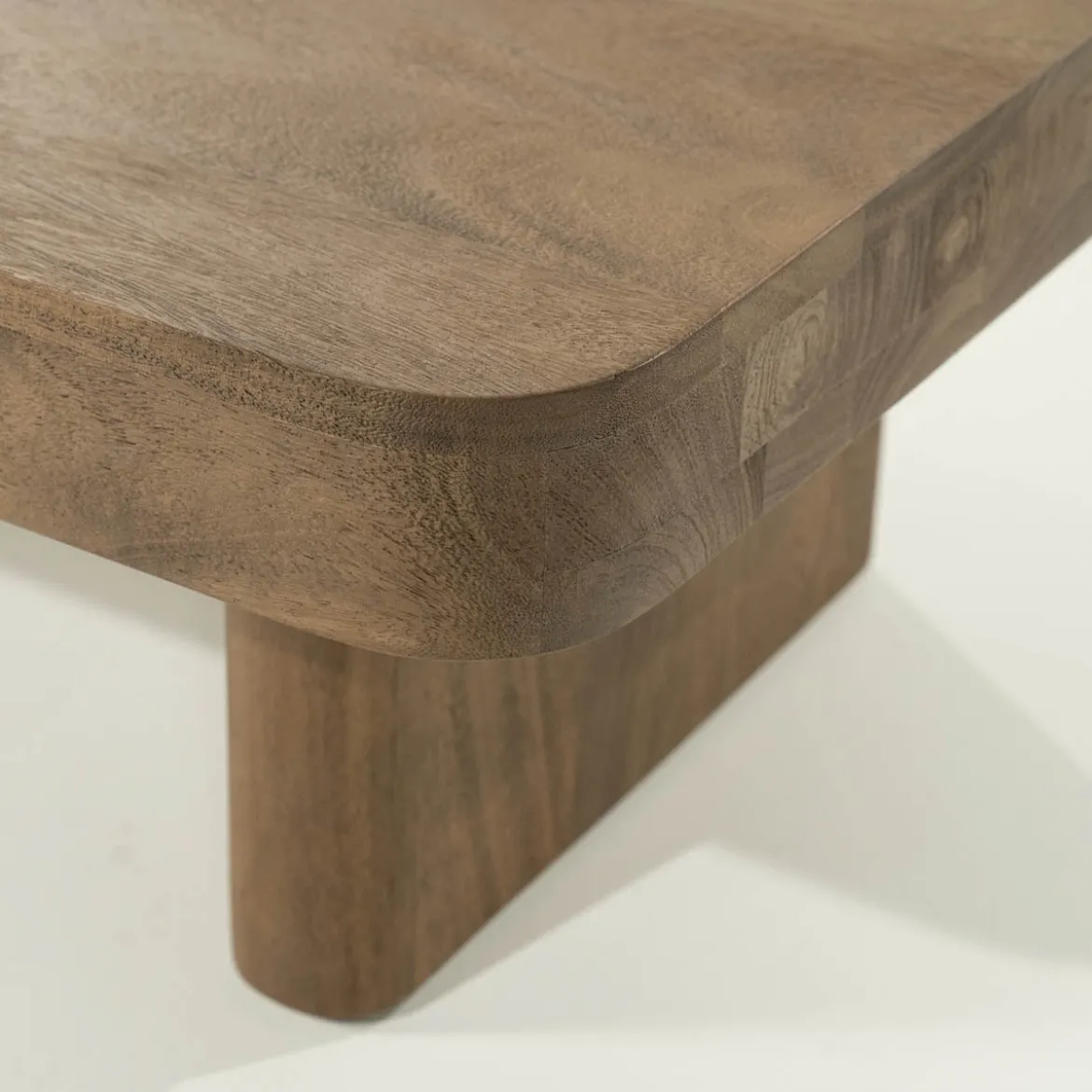 Rechthoekige salontafel mangohout - Eleonora Edward