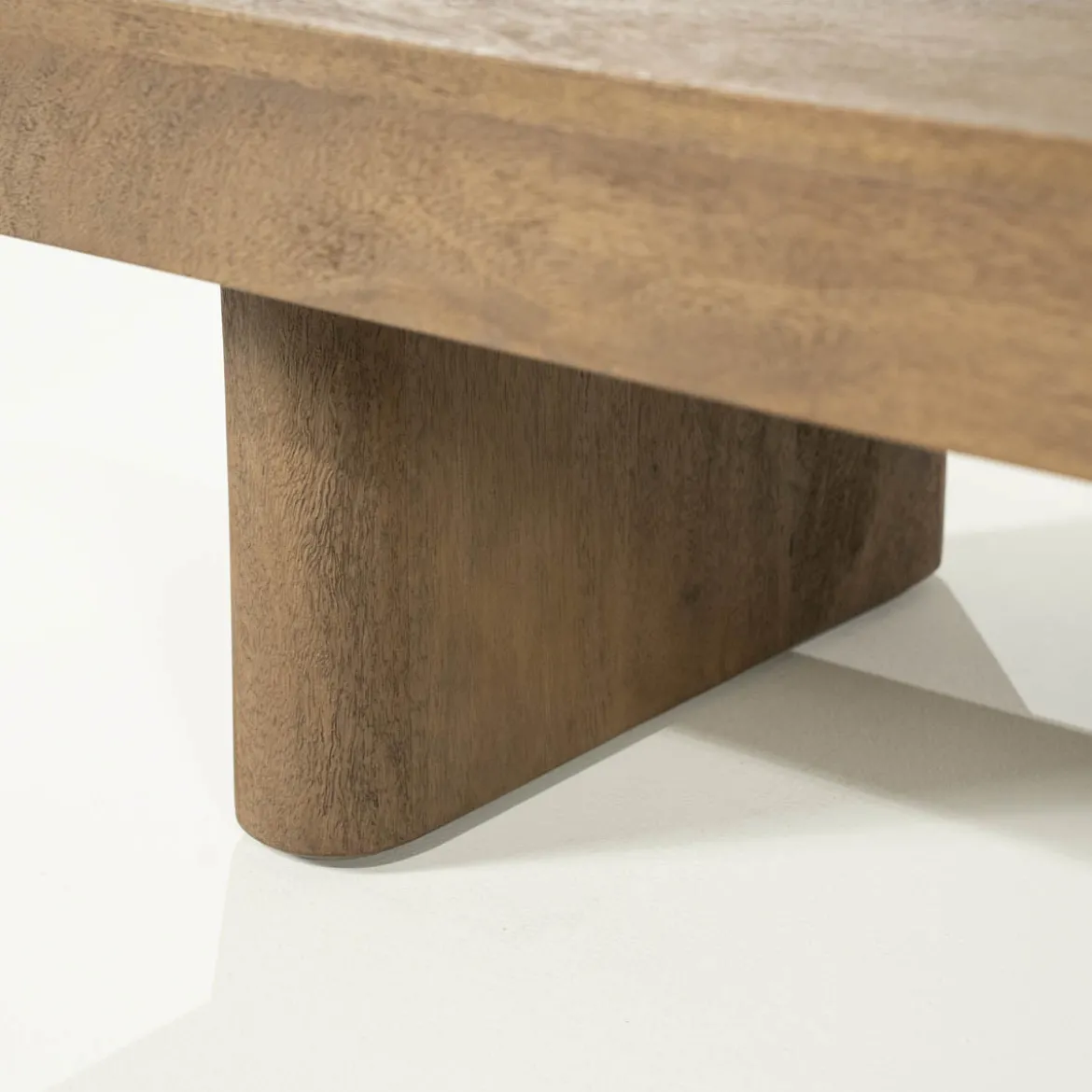Rechthoekige salontafel mangohout - Eleonora Edward