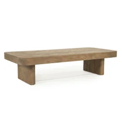 Rechthoekige salontafel mangohout - Eleonora Edward