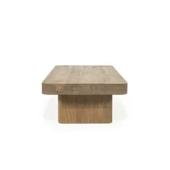 Rechthoekige salontafel mangohout - Eleonora Edward