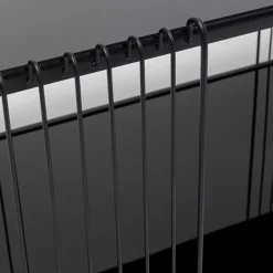 Rechthoekige salontafel met glasplaat - Kare Design Wire Double