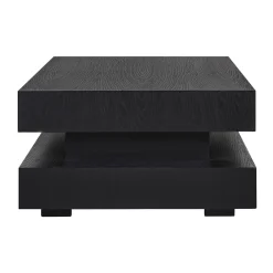 Rechthoekige salontafel zwart - Richmond Interiors Oakura