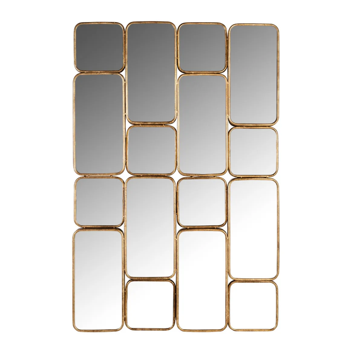 Rechthoekige spiegel goud - Richmond Interiors Birche