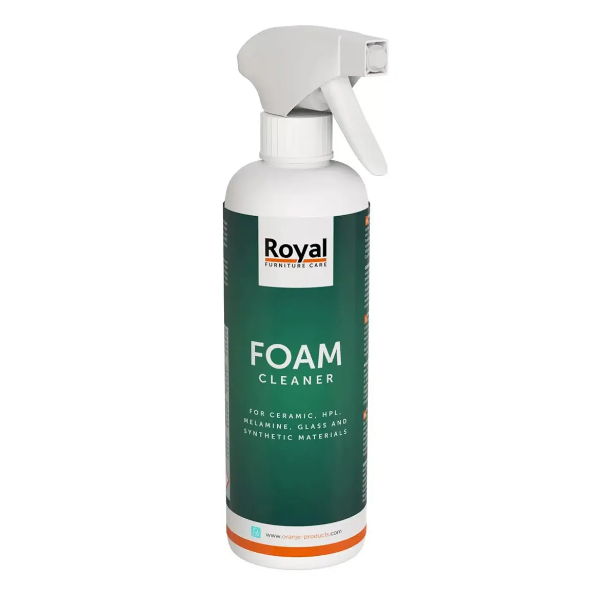 Reiniger keramiek, melamine, HPL, glas - Oranje Foam Cleaner