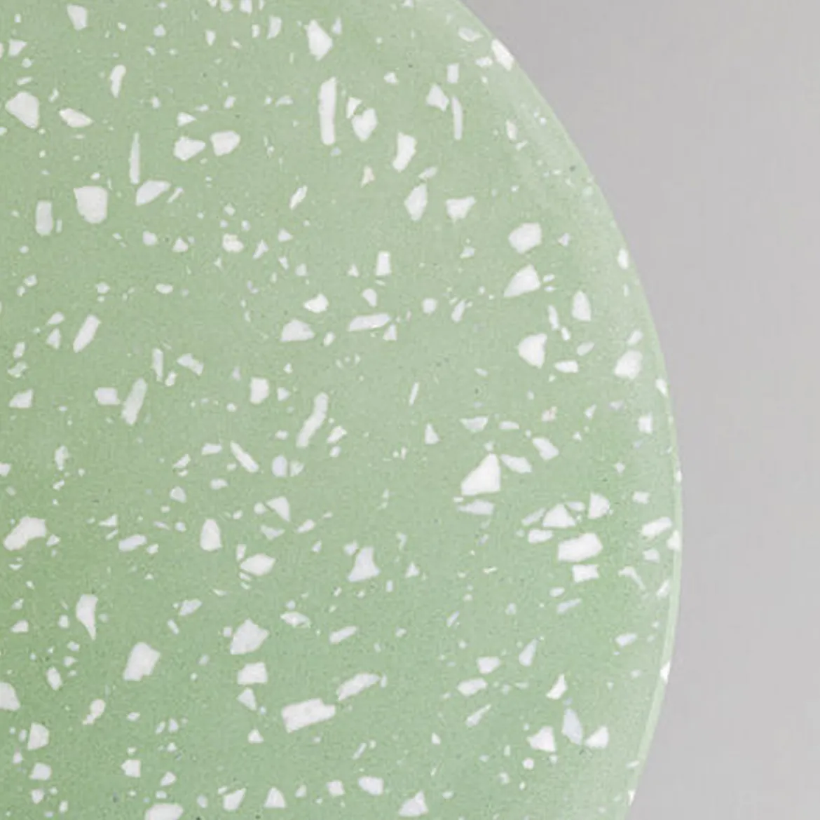 Retro bijzettafel mint terrazzo - Kare Design Amore