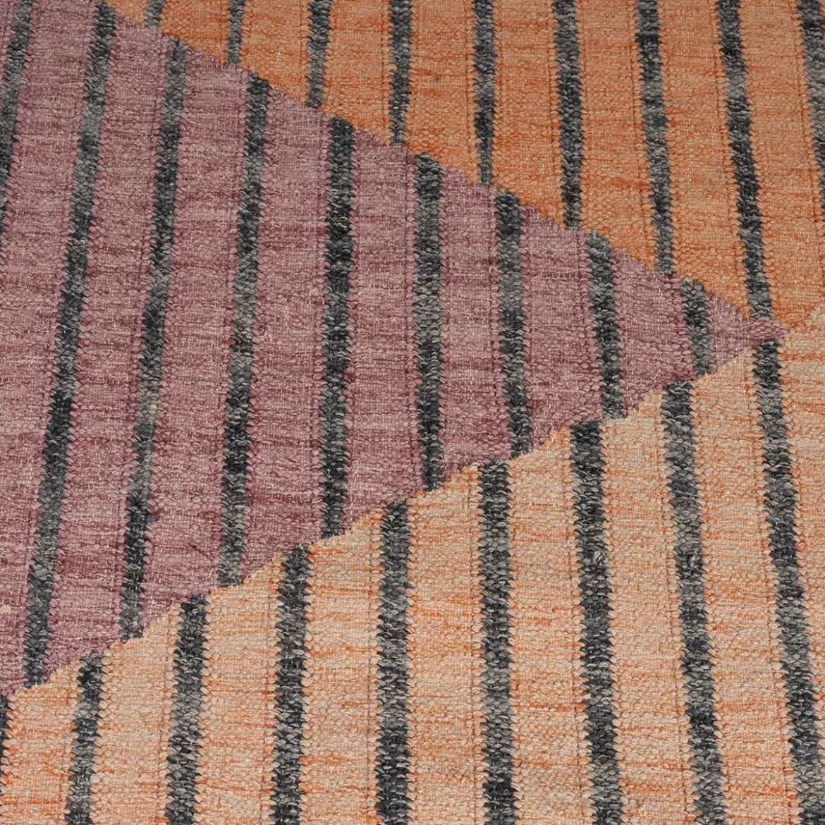 Retro design vloerkleed - Dutchbone Hampton