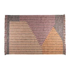 Retro design vloerkleed - Dutchbone Hampton