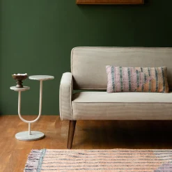 Retro design vloerkleed - Dutchbone Hampton