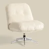 Retro draaifauteuil ribstof - Bodio Boston