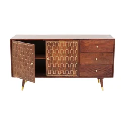 Retro dressoir mangohout goud - Kare Design Muskat