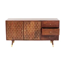 Retro dressoir mangohout goud - Kare Design Muskat