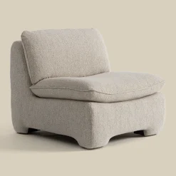 Retro fauteuil boucle stof - Bodio Oliver