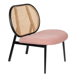 Retro fauteuil rotan webbing - Zuiver Spike Webbing