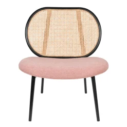 Retro fauteuil rotan webbing - Zuiver Spike Webbing