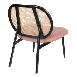Retro fauteuil rotan webbing - Zuiver Spike Webbing