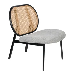 Retro fauteuil rotan webbing - Zuiver Spike Webbing