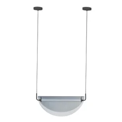 Retro hanglamp gebogen glas - Zuiver Rani