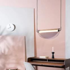 Retro hanglamp gebogen glas - Zuiver Rani