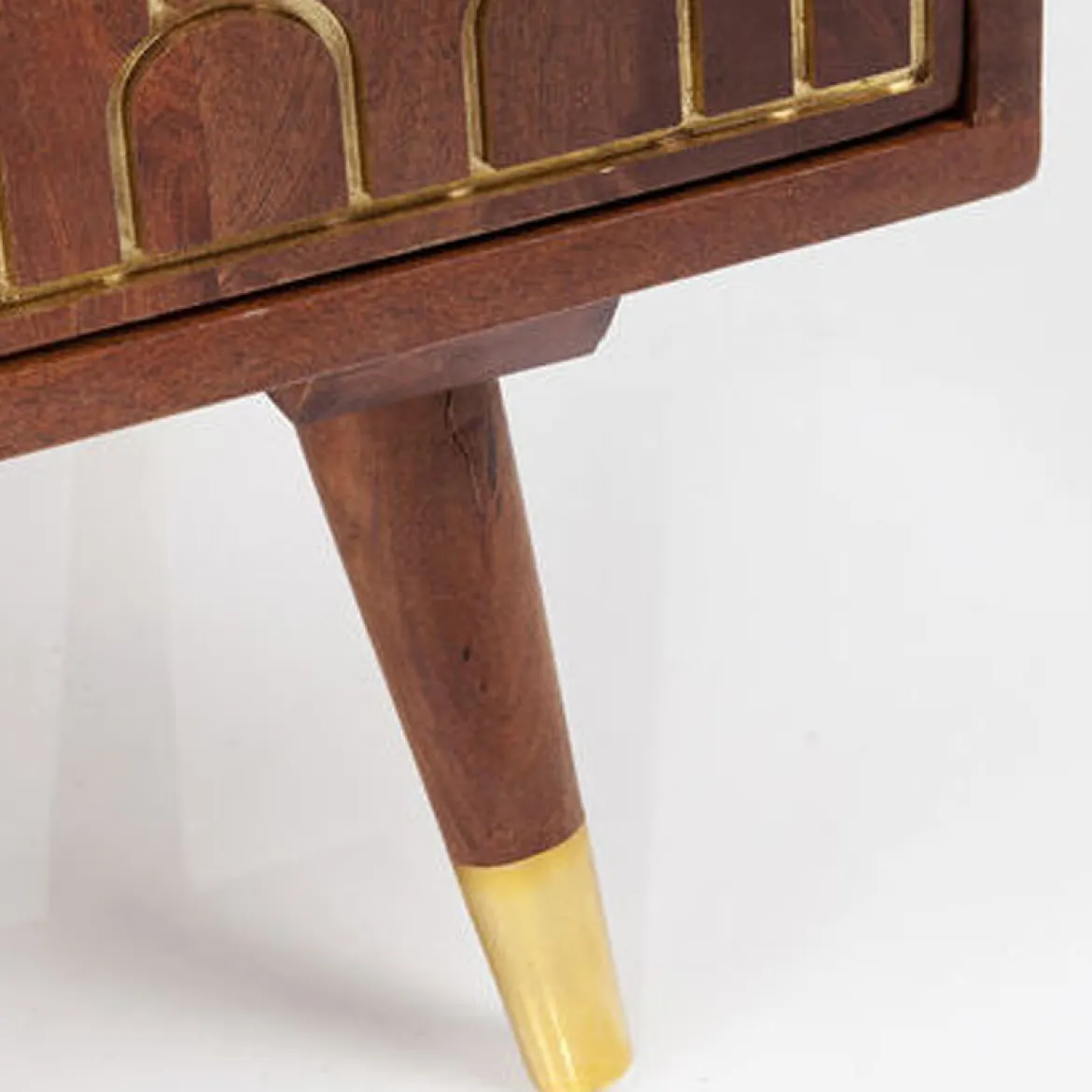 Retro kastje mangohout goud - Kare Design Muskat