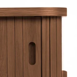 Retro nachtkastje walnoot - Zuiver Barbier Walnut
