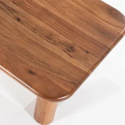 Retro salontafel van acaciahout - Eleonora Julian