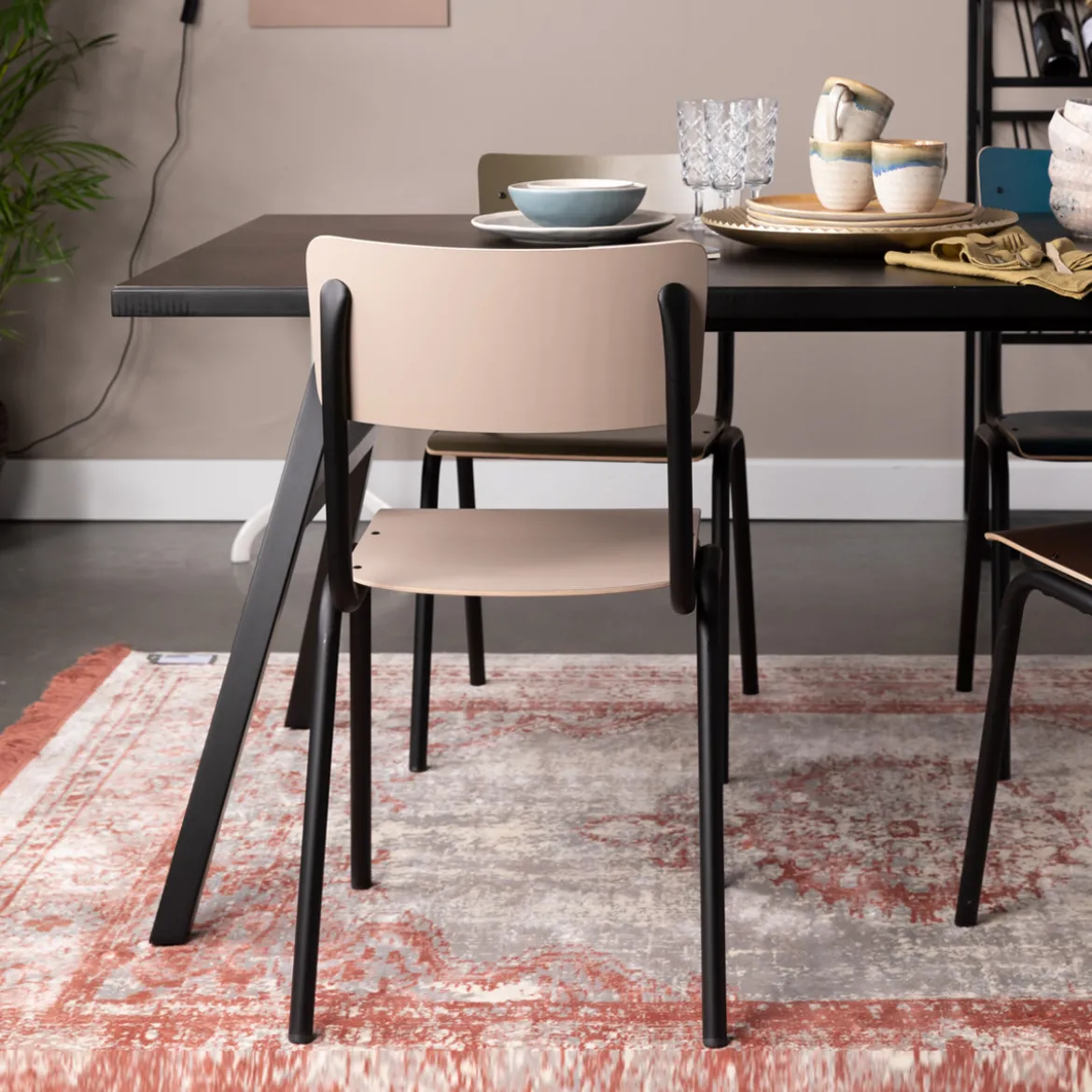Retro stoel mat - Zuiver Back to School Matte