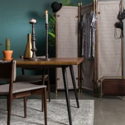 Retro stoel met armleuningen - Dutchbone Torrance