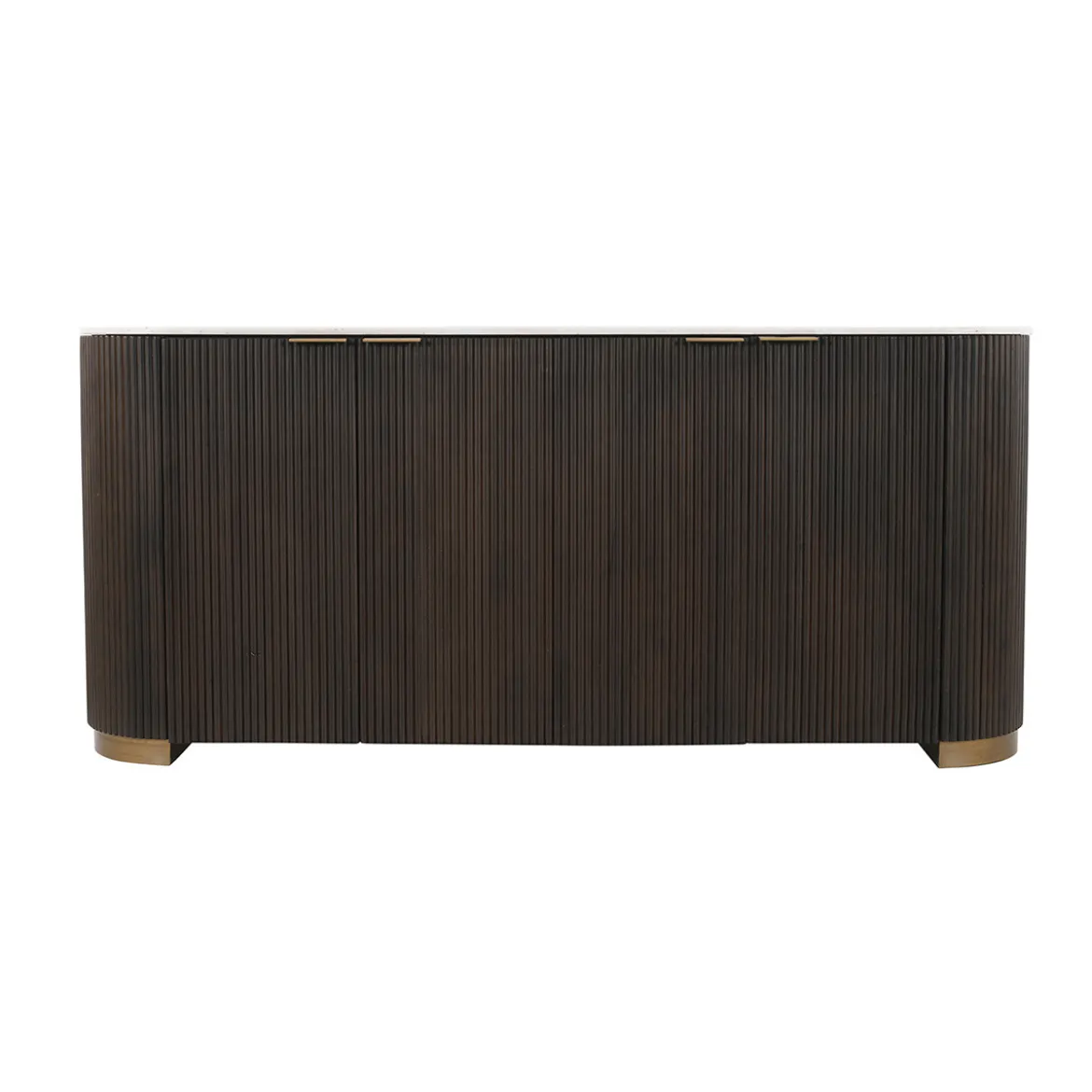 Ribbel dressoir met marmer - Richmond Interiors Mayfield