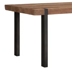 Robuuste eettafel teakhout - DTP Home Timeless Beam