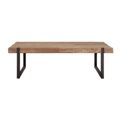 Robuuste salontafel van teakhout - DTP Home Beam