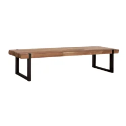 Robuuste salontafel van teakhout - DTP Home Beam