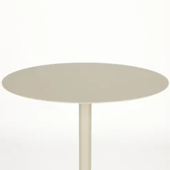 Ronde beige bistrotafel - Zuiver Snow