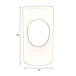Ronde bijzettafel - Dutchbone Sai