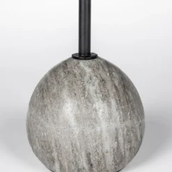 Ronde bijzettafel grijs marmer - Zuiver Cocktail