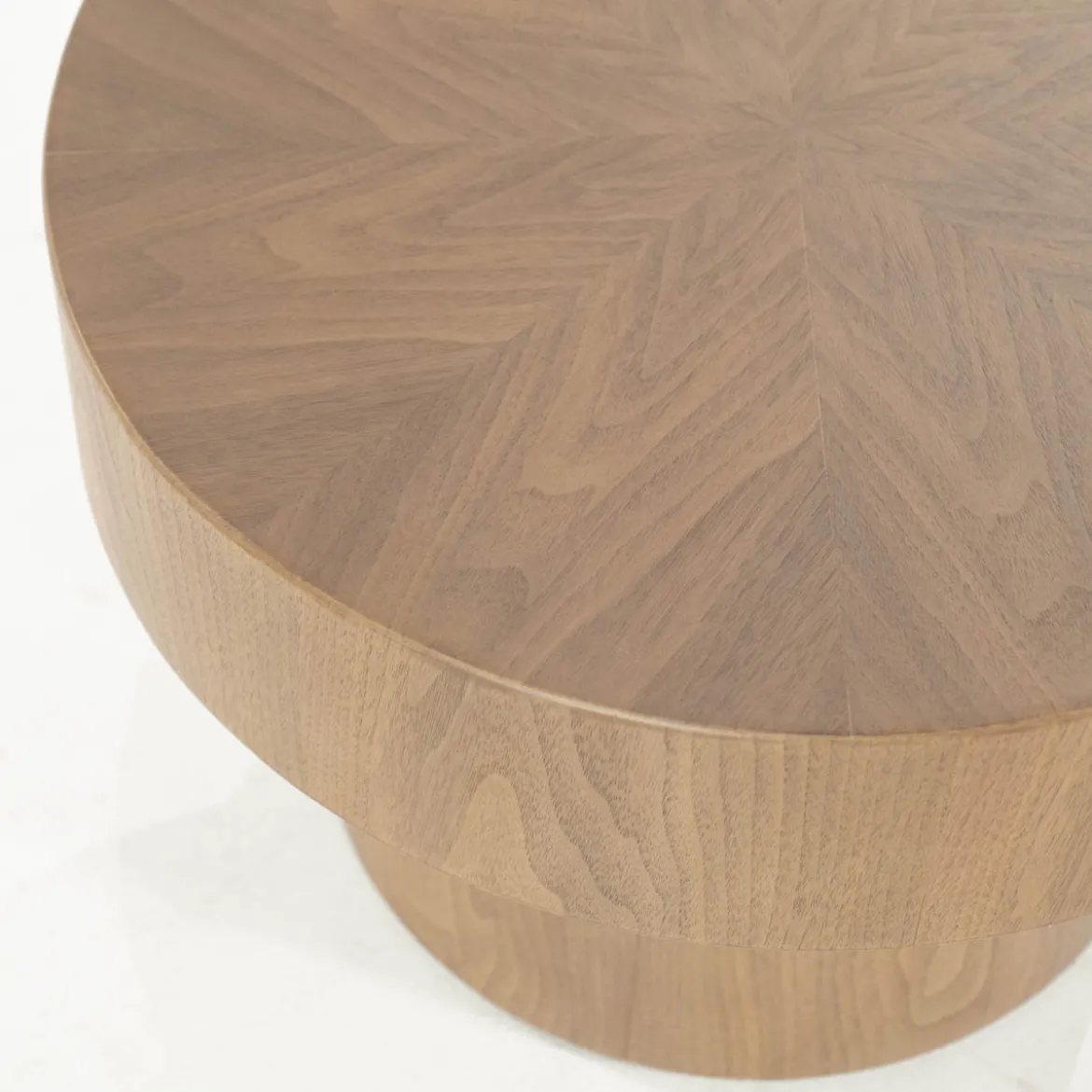 Ronde bijzettafel hout - Eleonora Bobbie