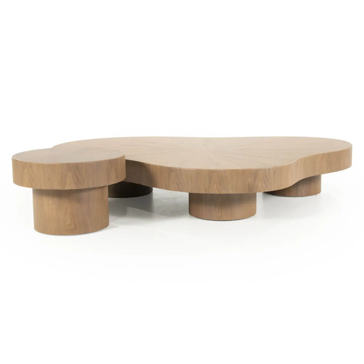 Ronde bijzettafel hout - Eleonora Bobbie