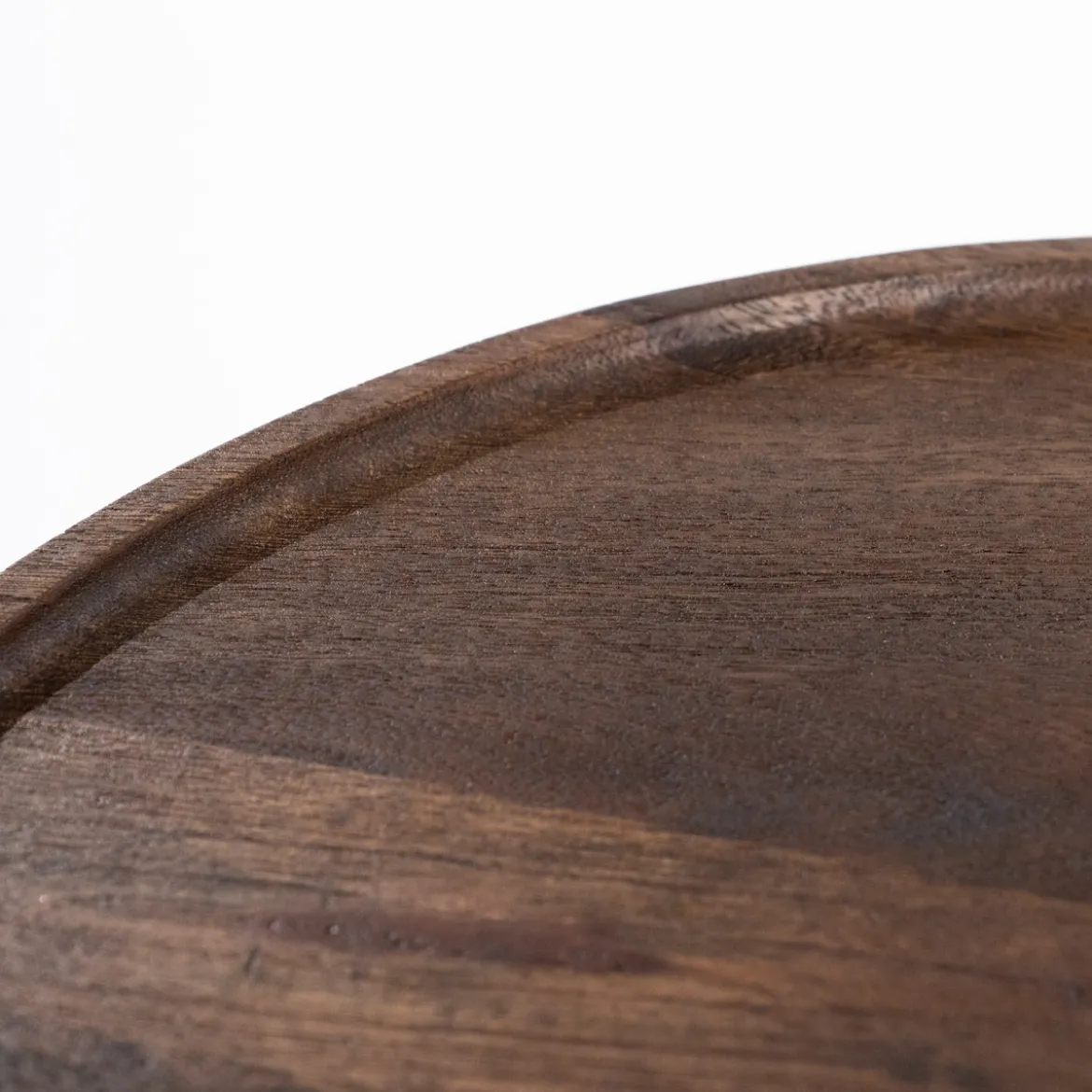 Ronde bijzettafel mangohout - Eleonora Ron