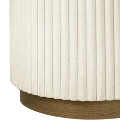 Ronde bijzettafelset beige goud - Richmond Interiors Tivoli