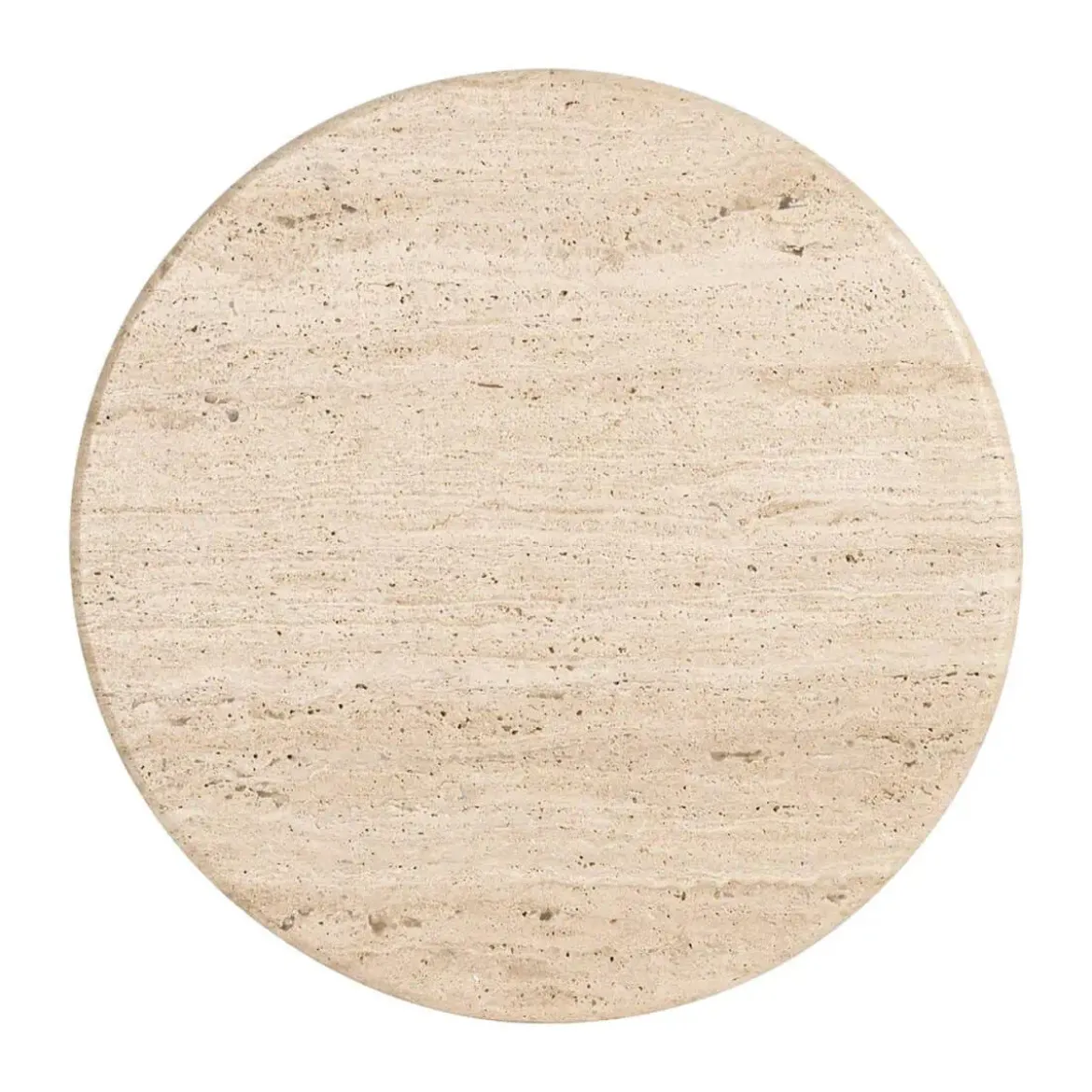 Ronde bijzettafel travertin - Richmond Interiors Douglas