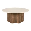 Ronde botticino salontafel - Eleonora Bodhi