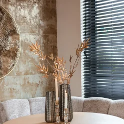 Ronde eetkamerbank lovely beige - Richmond Interiors Hillpark