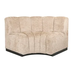 Ronde eetkamerbank lovely beige - Richmond Interiors Hillpark