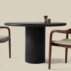 Ronde eettafel beton cire - Bodio Kaba